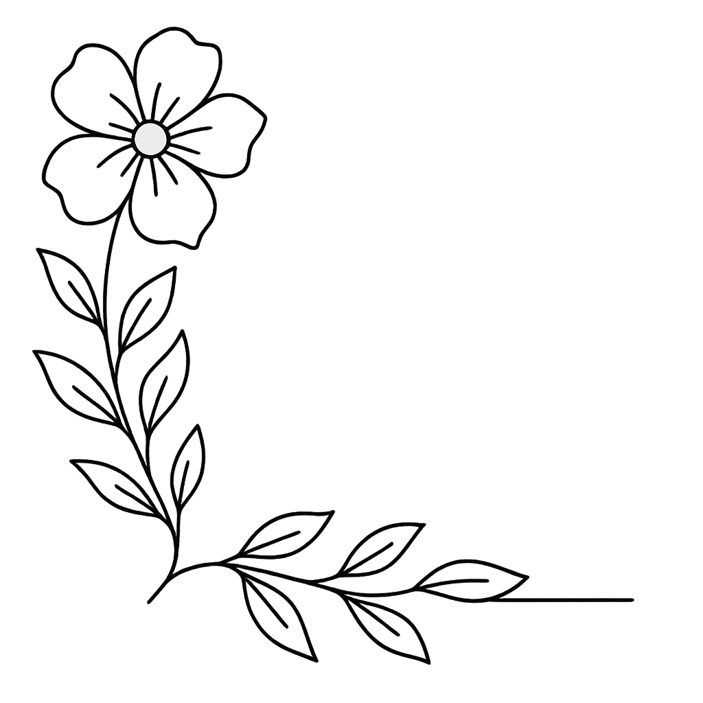 Decorative flower background